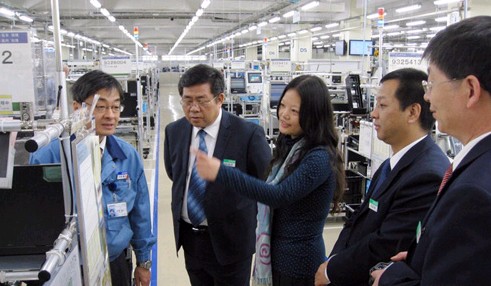 參觀歐姆龍株式會(huì)社草津工廠