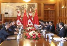 國(guó)務(wù)院總理李克強(qiáng)會(huì)見格魯吉亞總理加里巴什維利