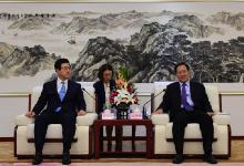 毛偉明會(huì)見(jiàn)三星SDI公司全球總裁