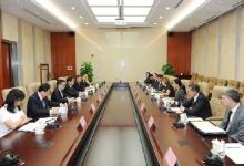 張廷克會見塞爾維亞能礦部副部長
