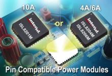 Intersil最新的電源模塊系列可簡(jiǎn)化設(shè)計(jì)、降低風(fēng)險(xiǎn)并加速產(chǎn)品上市