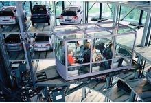 德國沃爾夫斯堡停車場是一個自動化停車場