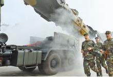 二炮某旅“常委發(fā)射班”打出導(dǎo)彈最佳精度