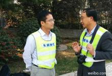 清華大學(xué)智能車路協(xié)同應(yīng)用，在青島演示