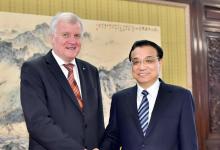 李克強(qiáng)會見德國巴州州長