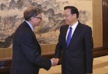 李克強(qiáng)會(huì)見比爾·蓋茨 不談軟件談核電