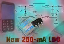 Vishay 推出新型LDO穩(wěn)壓器，用于延長(zhǎng)便攜電子設(shè)備的運(yùn)行時(shí)間