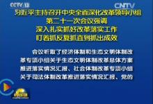 習(xí)近平：既當(dāng)改革促進(jìn)派、又當(dāng)改革實(shí)干家