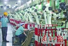 珠三角生產(chǎn)線升級“機器換人”效率大增